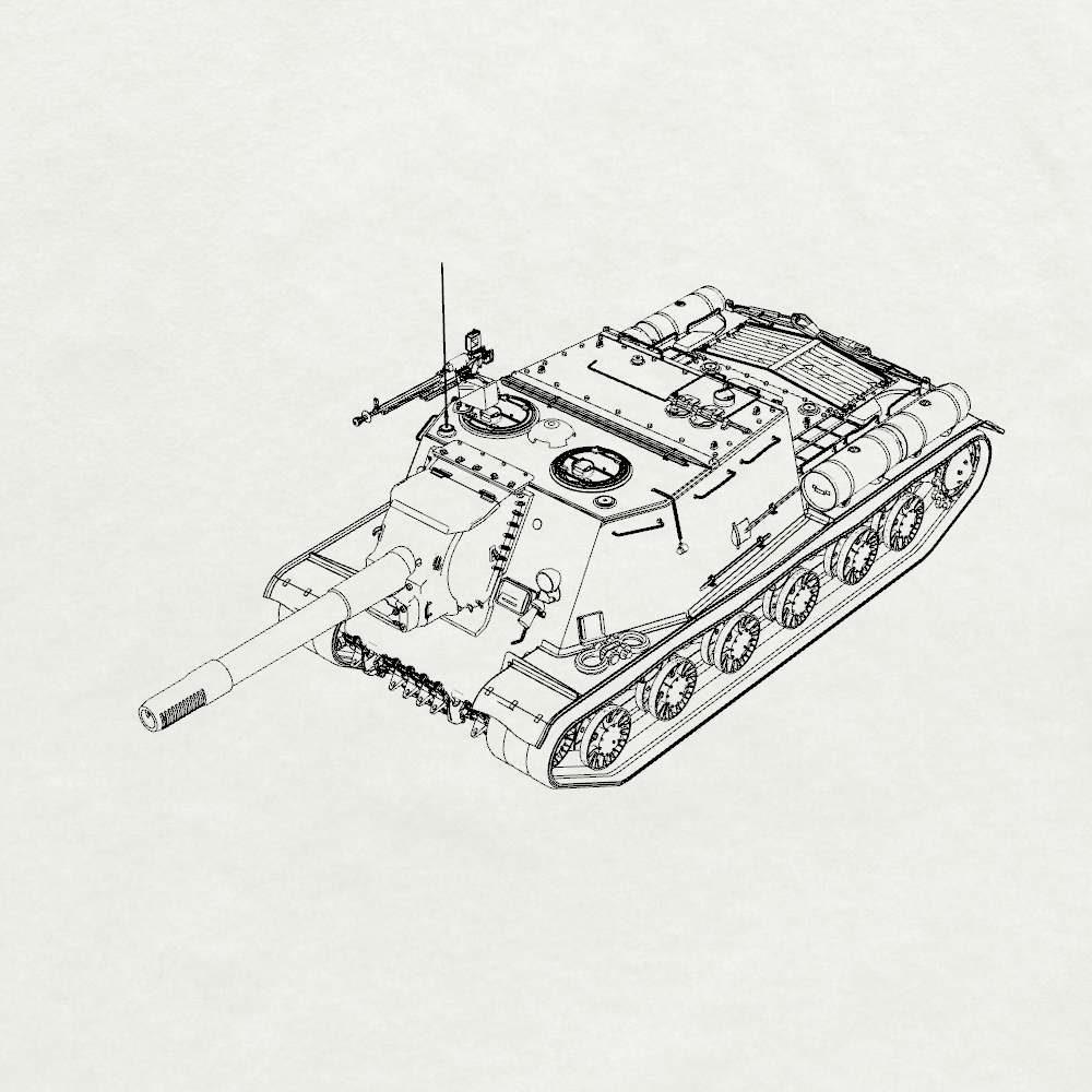 MRY-SFW SS241 Soviet Army ISU-152 Heavy Tank Destroyer Main image