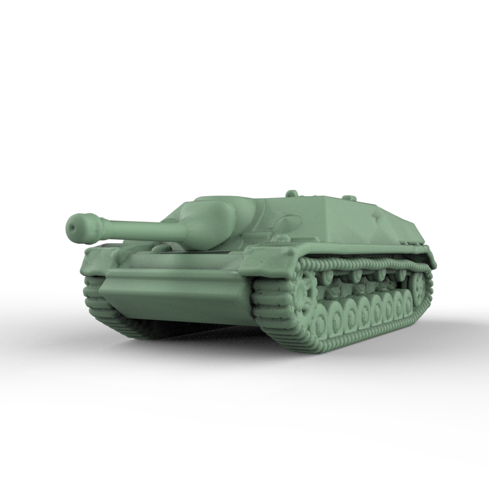 SSMODEL 388 Military Model Kit German PANZER IV Tank Destroyer Main image