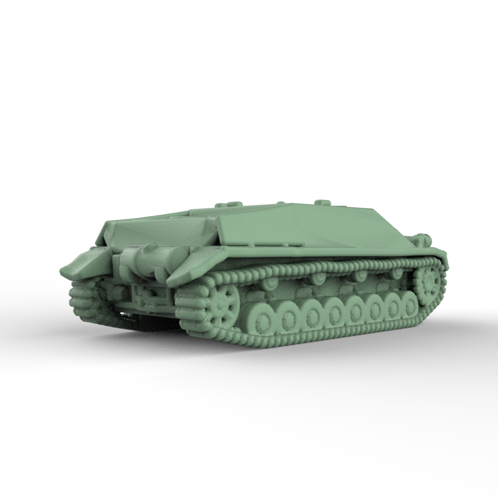 SSMODEL 388 Military Model Kit German PANZER IV Tank Destroyer Secondary image