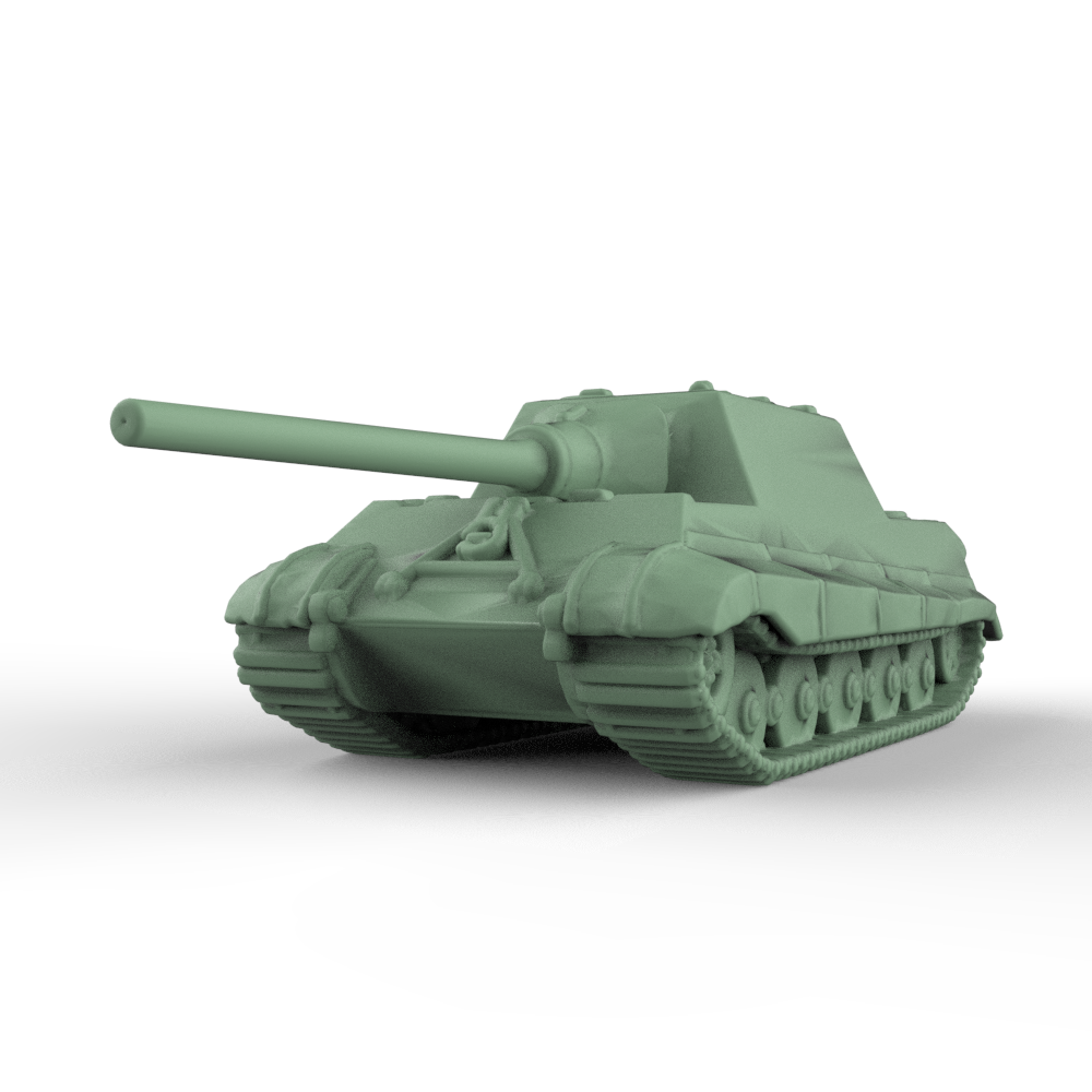 SSMODEL 394 Military Model Kit German Jagdtiger Tank Destroyer Main image