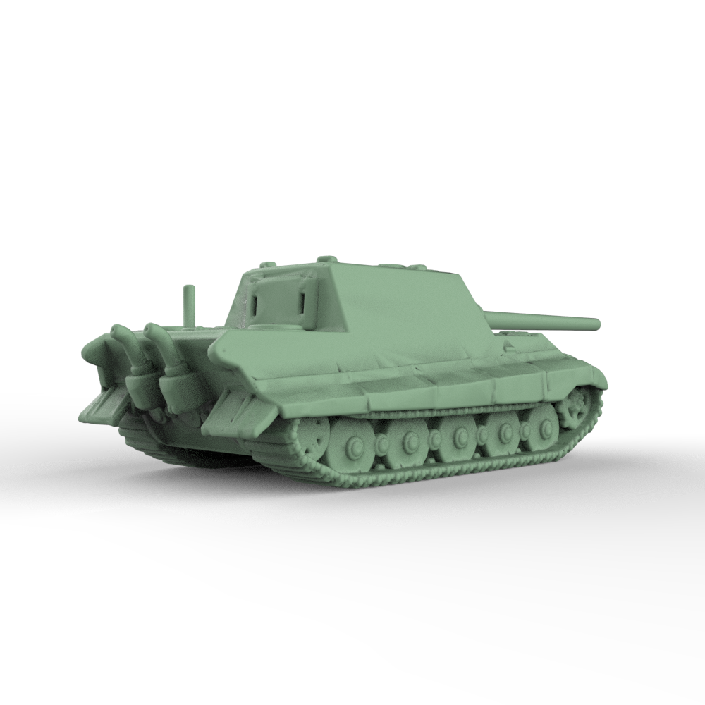 SSMODEL 394 Military Model Kit German Jagdtiger Tank Destroyer Secondary image