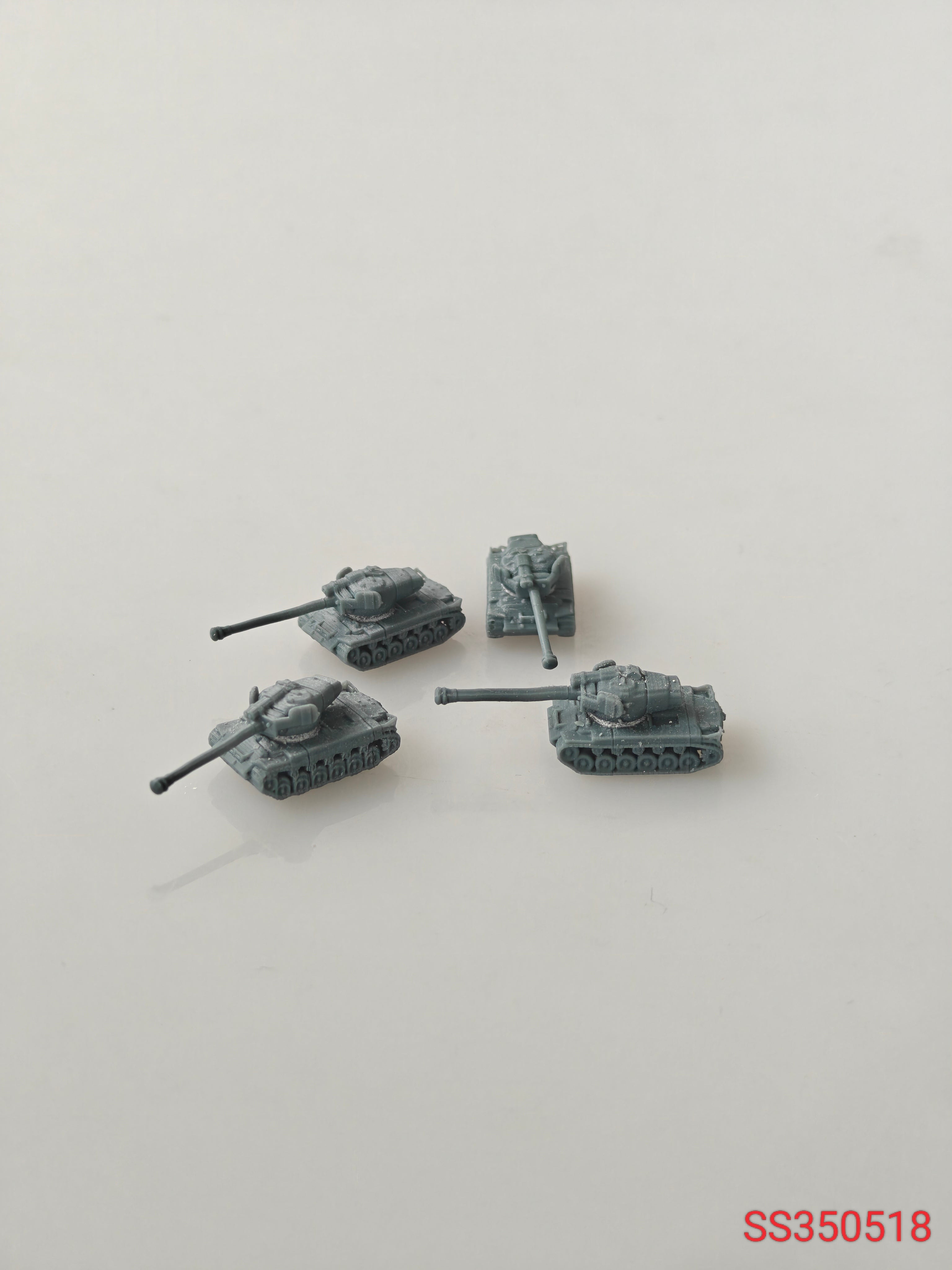 SSMODEL 518 Military Armoured Model Kit US T26E1 M26 Super Pershing Heavy Tank — detail view 6