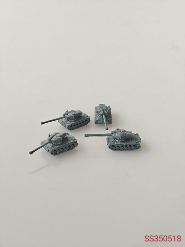 SSMODEL 518 Military Armoured Model Kit US T26E1 M26 Super Pershing Heavy Tank