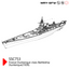 SSMODEL 753S Military Model Kit France Dunkerque-Class Battleship Dunkerque(1939) Full Hull