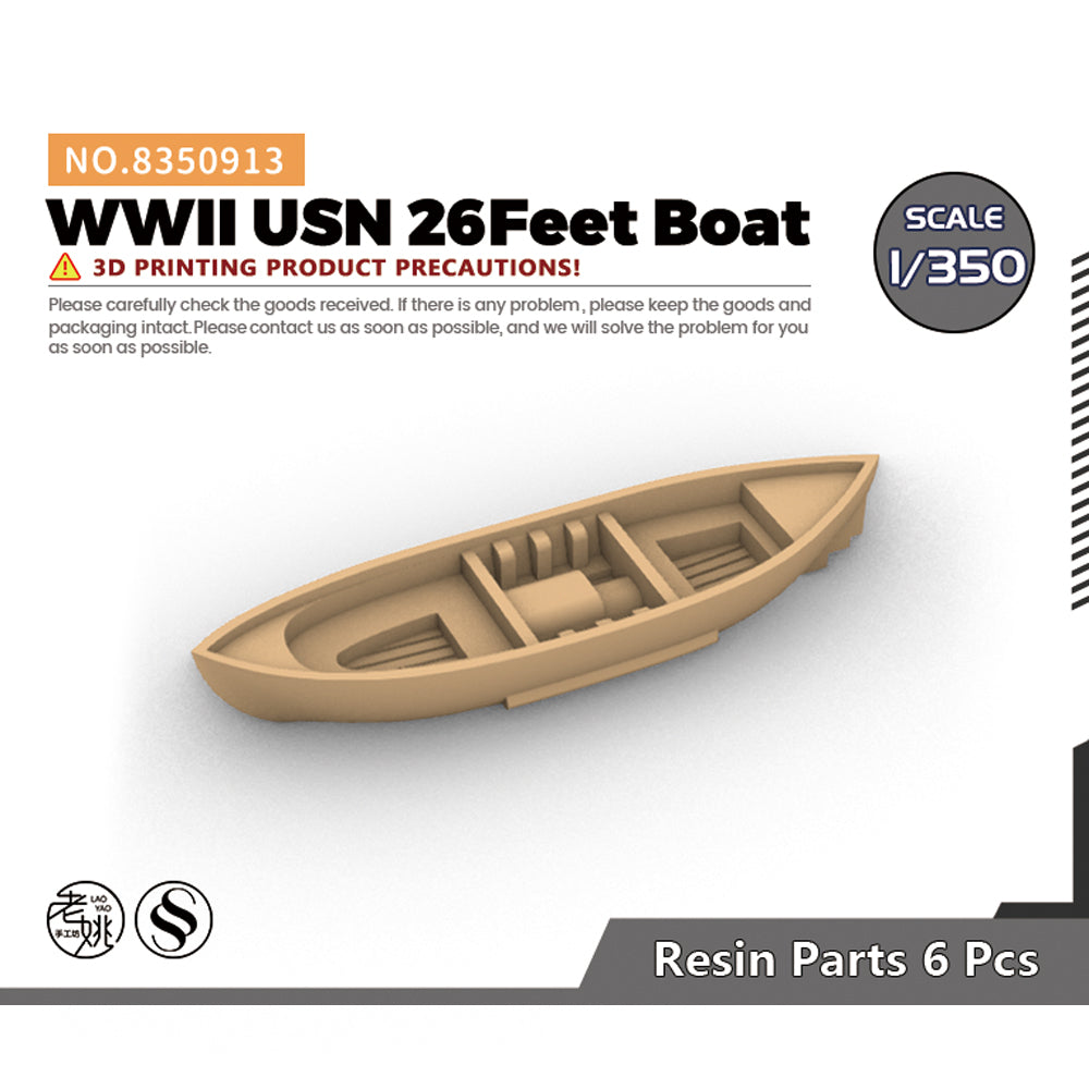 SSMODEL SS8913 Model Upgrade Parts WWII USN 26Feet Boat Main image