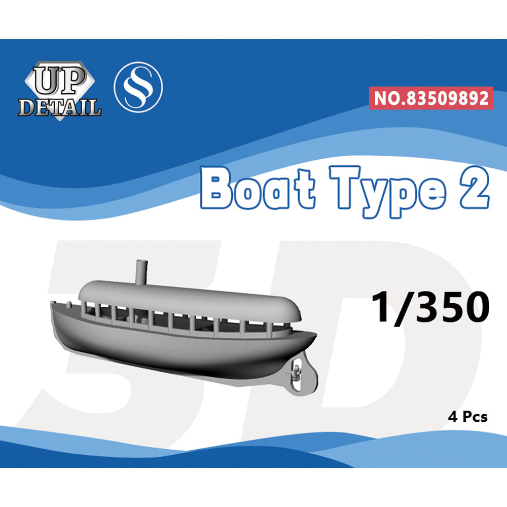 SSMODEL SS89892 Model Upgrade Parts Generic Ship's Boat Type 2 Main image