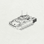 MRY-SFW SS948 Russia BMP-3 Fighting Vehicle Resin Tank Military Tank Model Hobby Collection Unassembled Unpainted