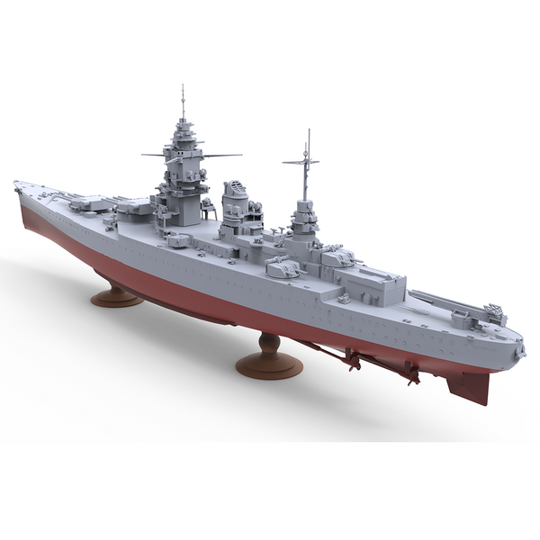 SSMODEL 703S Military Model Kit France Dunkerque-Class Battleship Dunkerque(1939) Full Hull