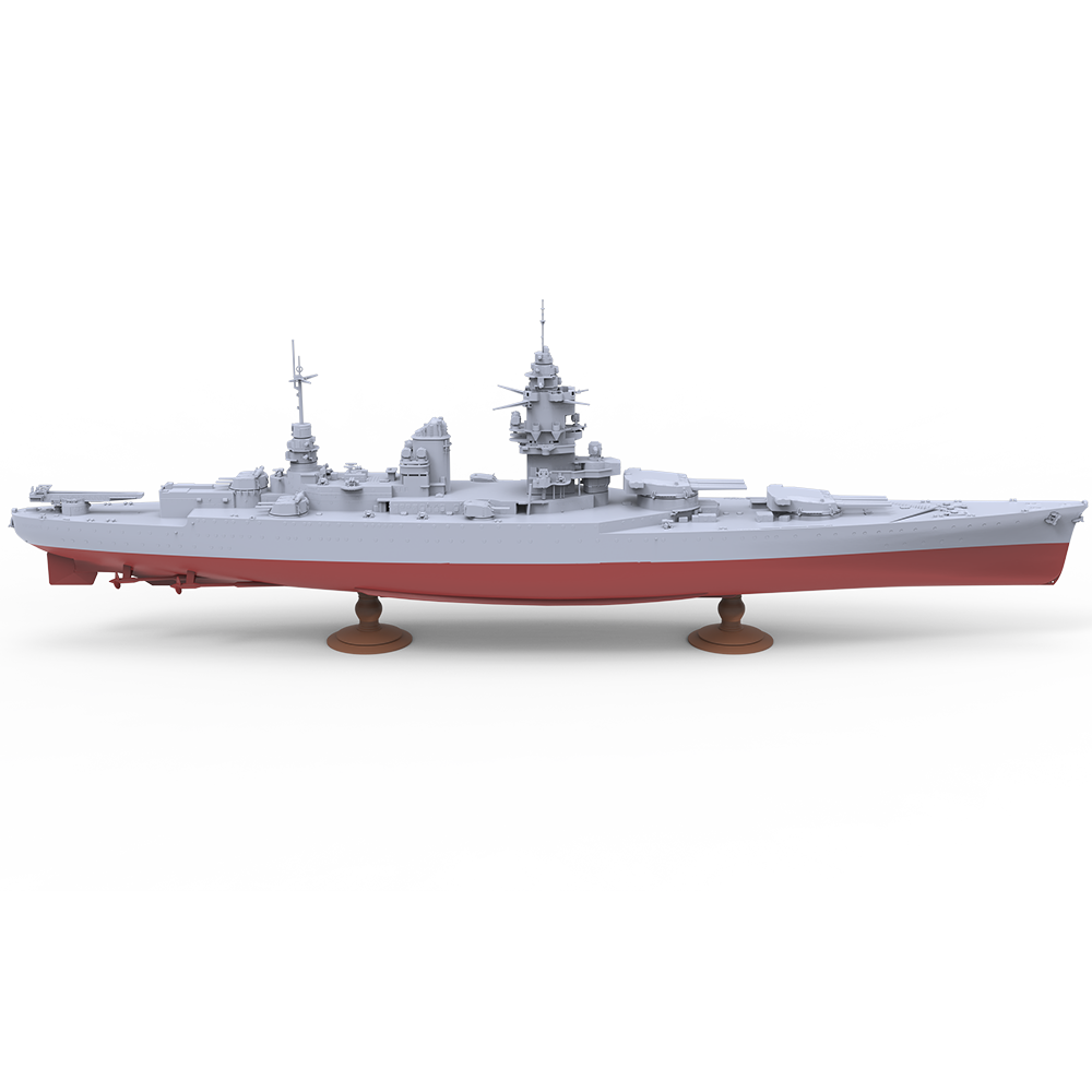 SSMODEL 703S Military Model Kit France Dunkerque-Class Battleship Dunkerque(1939) Full Hull