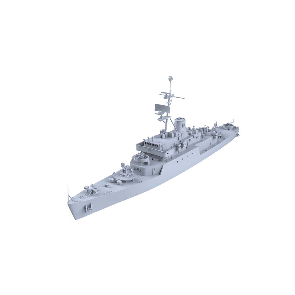 SSC148 Military Model IR Bayandor Class Frigate Water Line — detail view 2