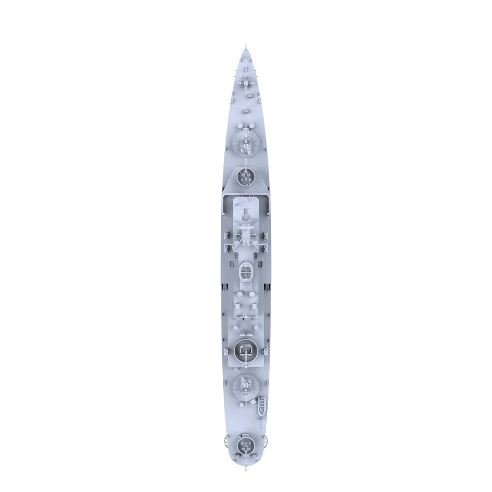 SSC148 Military Model IR Bayandor Class Frigate Water Line — detail view 4