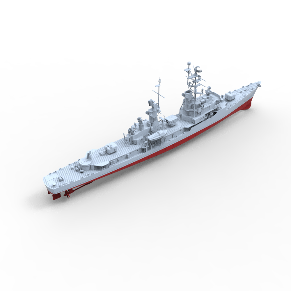 SSC154S Military Model FRG L¡§1tjens Class Destroyer Full Hull Secondary image