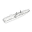 SSC159 Military Model USS LHA-1 Tarawa Class Amphibious Assault Ship Water Line