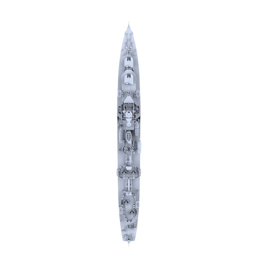 SSC171S Military Model HMS Battle Class Destroyer Full Hull — detail view 3