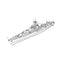 SSC171 Military Model  HMS Battle Class Destroyer Water Line 3D Printed Resin Model Kit by SSMODEL
