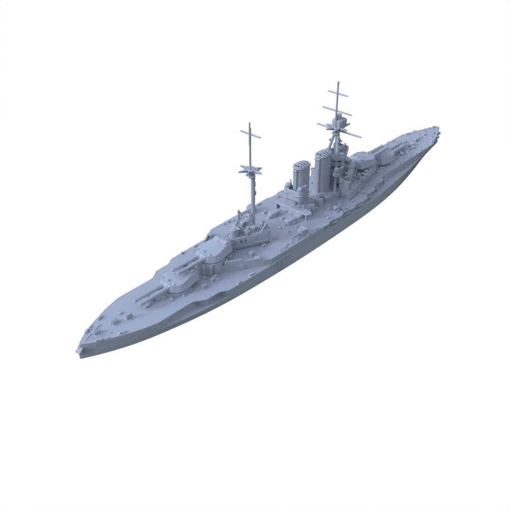 SSC139 Military Model HMS Queen Elizabeth cCass Barham (04) Water Line Secondary image