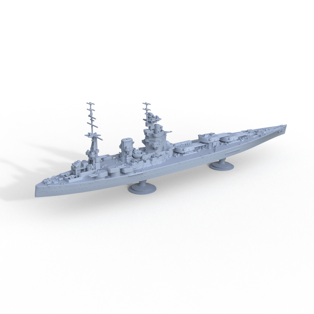 SSMODEL 706 Military Model Kit HMS Nelson Rodney 1940(Bottomless Version) Secondary image