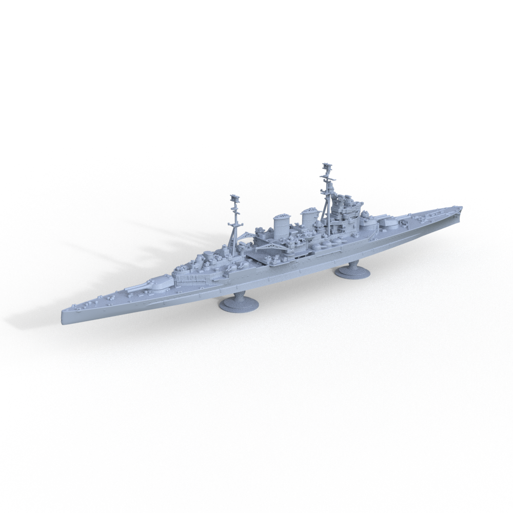 SSMODEL 707 Military Model Kit HMS Renown 1944 Secondary image