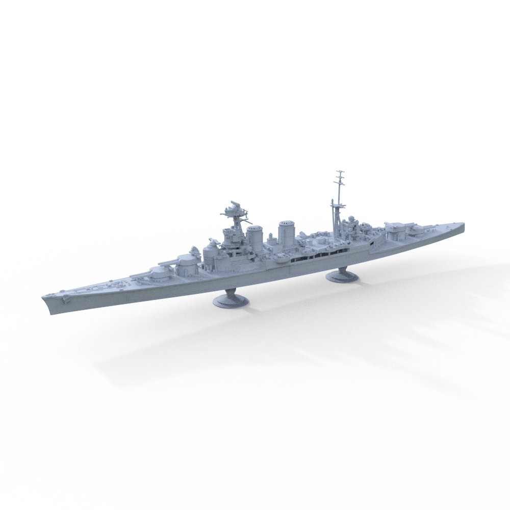 SSMODEL 708 Military Model Kit HMS Admira Hood 1941 Main image