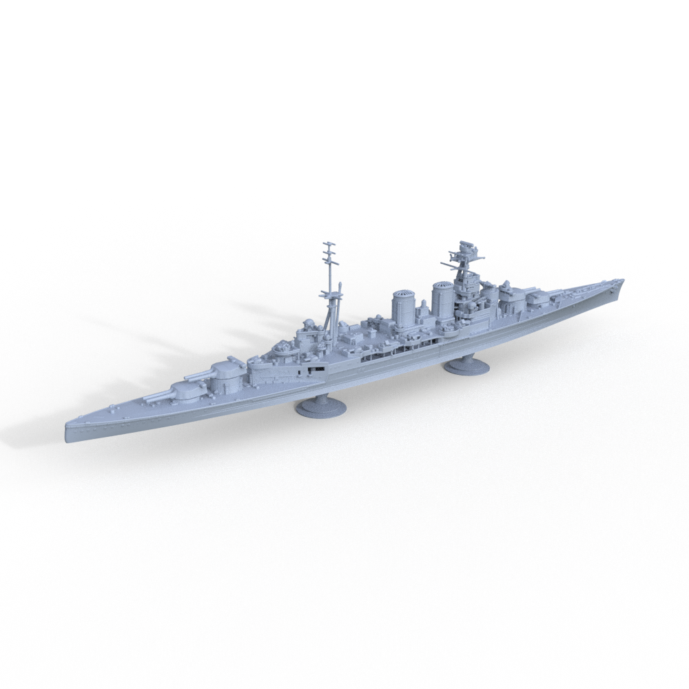 SSMODEL 708 Military Model Kit HMS Admira Hood 1941 Secondary image