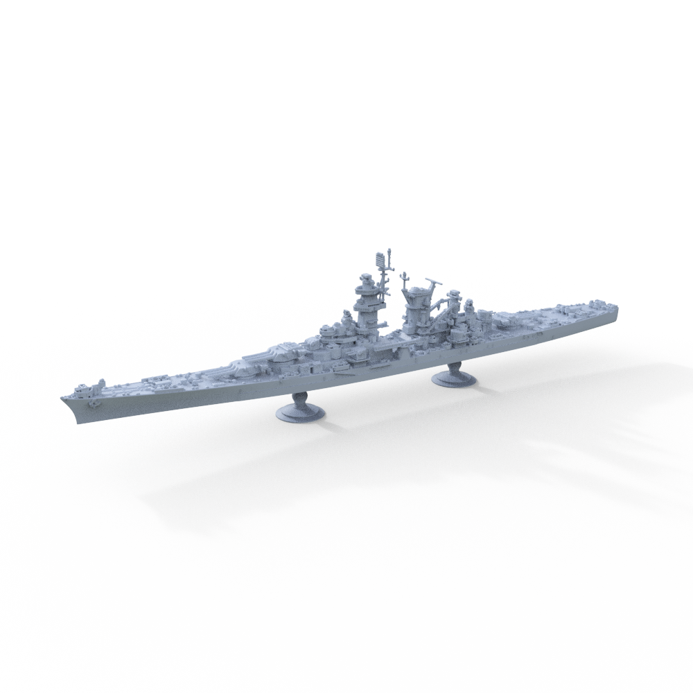 SSMODEL 709 Military Model Kit USN Alaska (CB-1) 1944 Main image