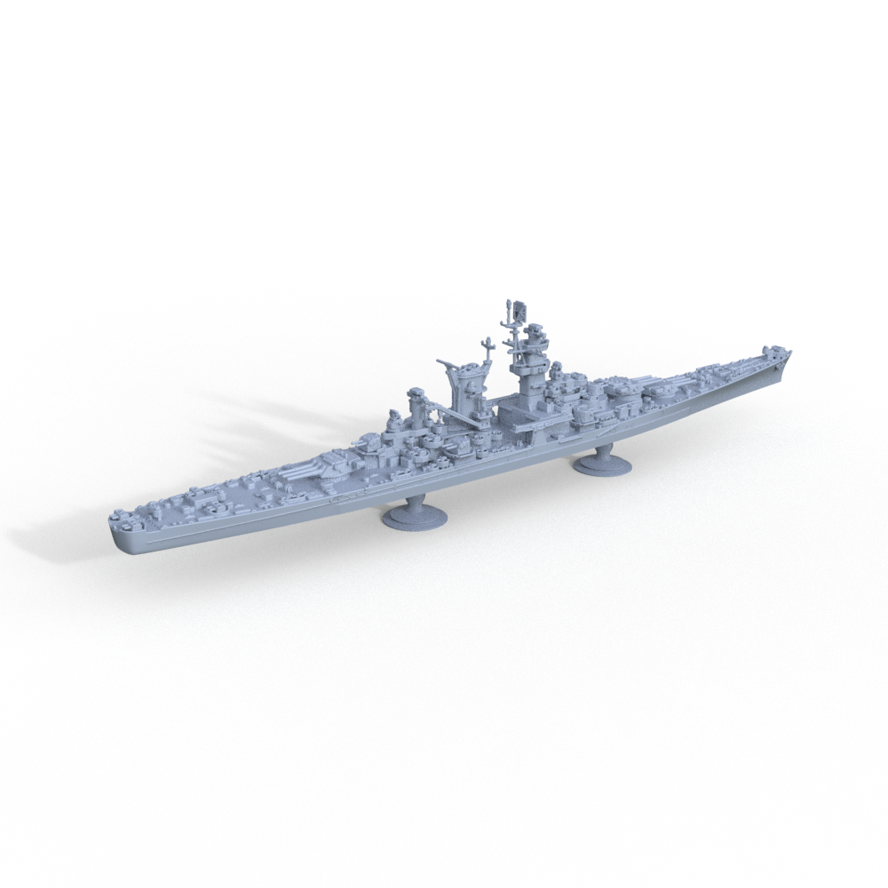 SSMODEL 709 Military Model Kit USN Alaska (CB-1) 1944 Secondary image