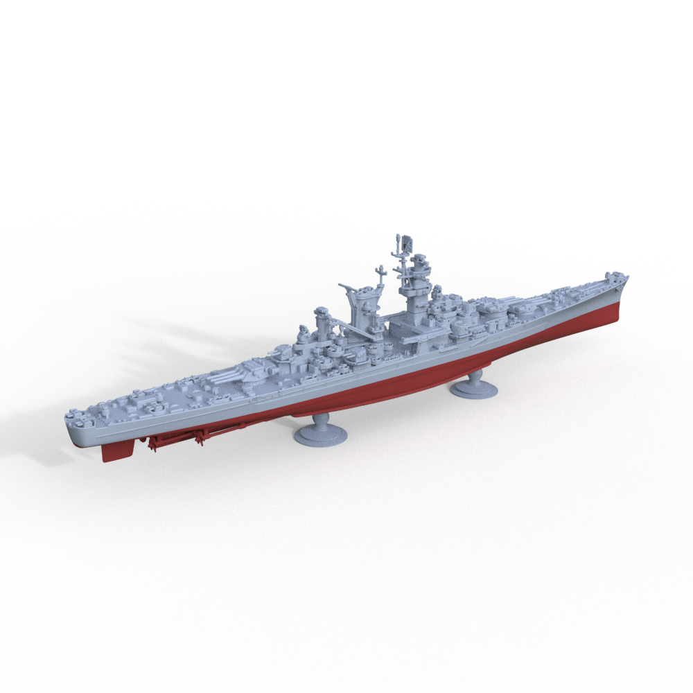 SSMODEL 709S Military Model Kit USN Alaska (CB-1) 1944 Full Hull Secondary image