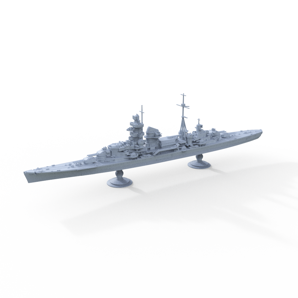 SSMODEL 716 Military Model Kit German Navy Admiral Hipper 1942 Main image