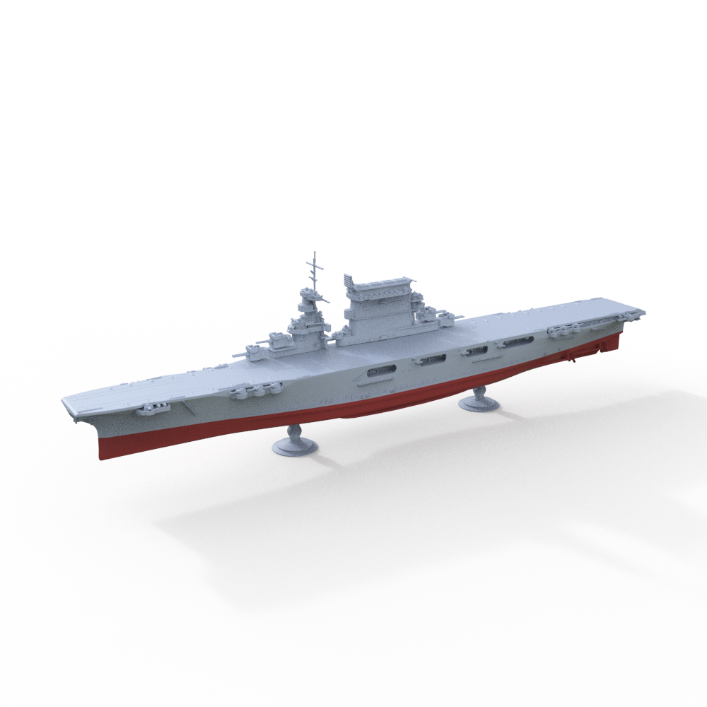 SSMODEL 720S Military Model Kit USN Lexington 1941 Full Hull Main image