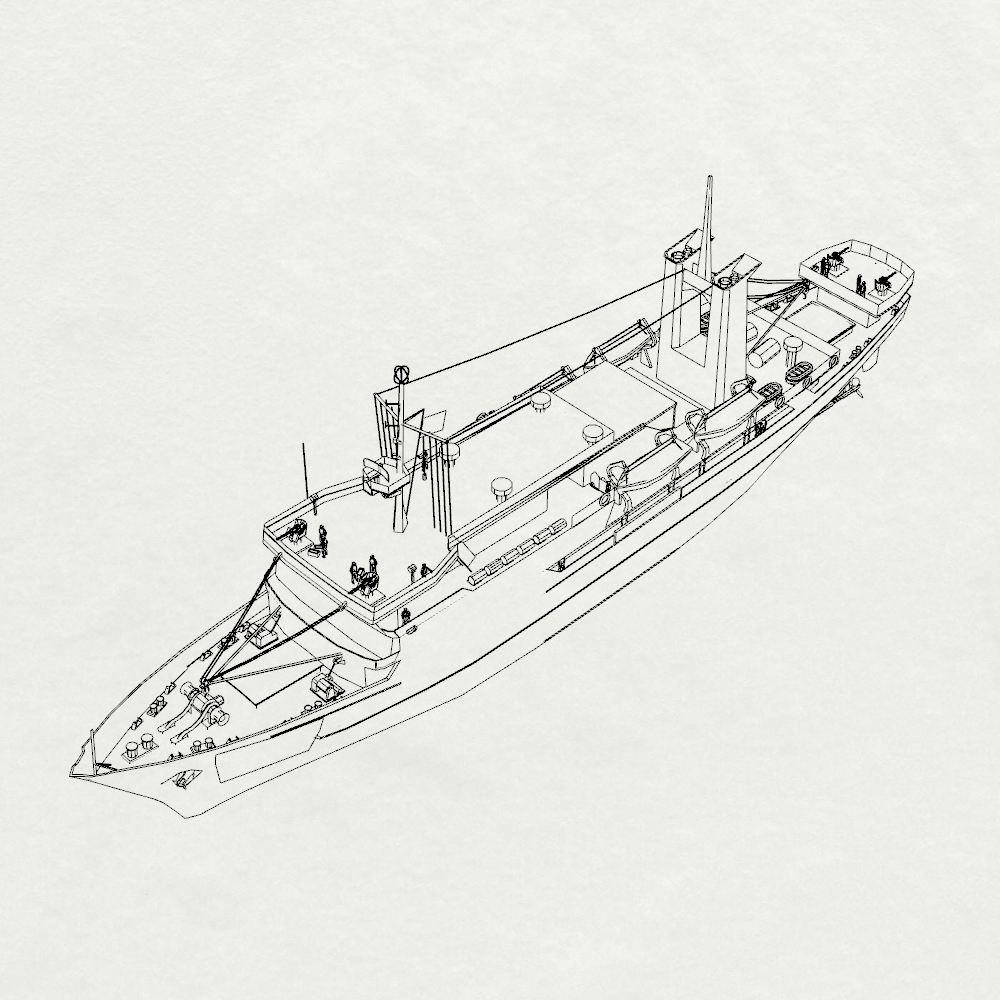 MRY-SFW SSC202S China Navy Qiongsha-class Troop & Cargo Transport Ship Full Hull Resin Warship Military Ship Model Hobby Collection Unassembled Unpainted — scale model kit
