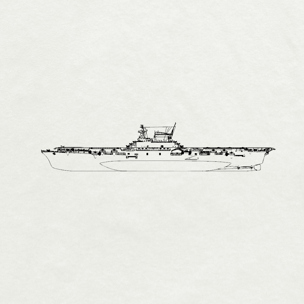 MRY-SFW SSC204 Italy Navy Aquila Class Aquila Aircraft Carrier Water Line Resin Warship Military Ship Model Hobby Collection Unassembled Unpainted Secondary image