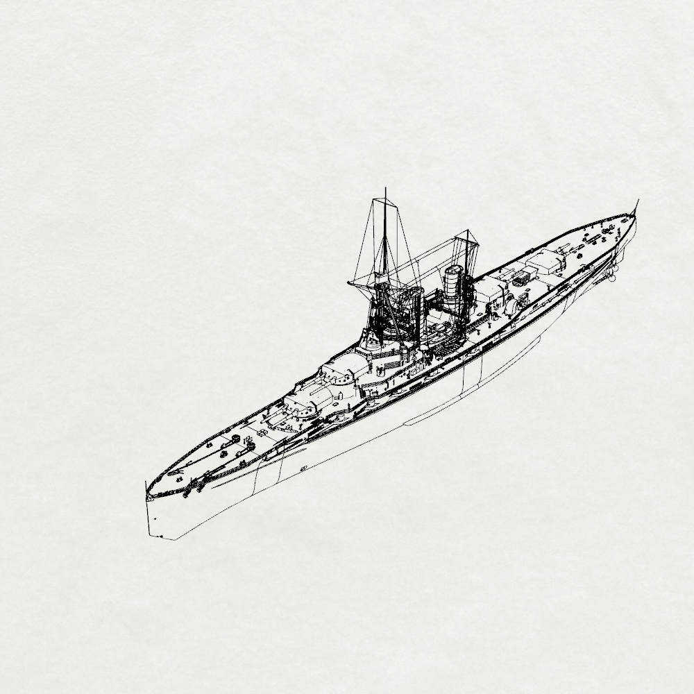 MRY-SFW SSC211 German Navy Mackensen-class Battlecruiser SMS Mackensen Water Line Resin Warship Military Ship Model Hobby Collection Unassembled Unpainted — scale model kit
