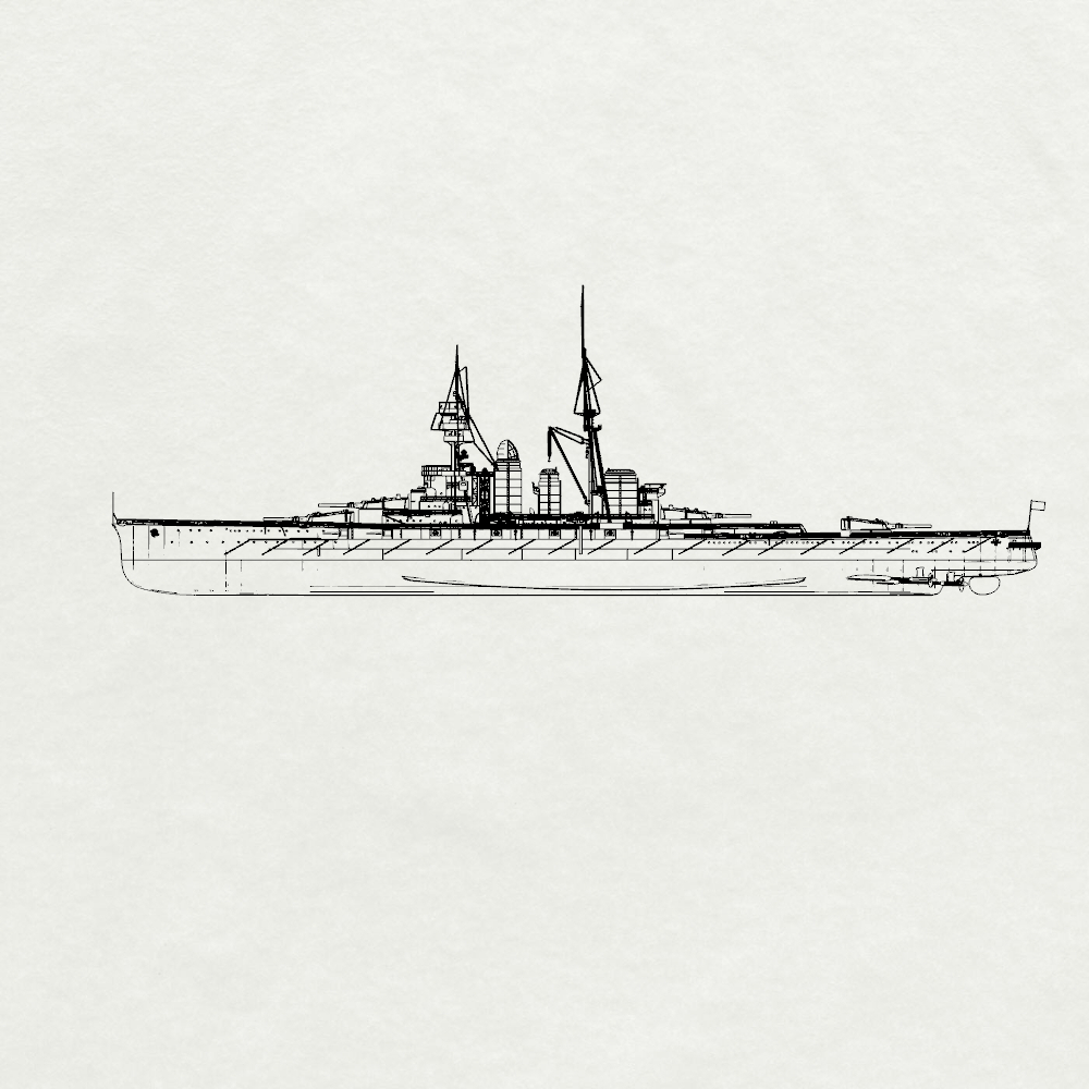 MRY-SFW SSC212S IJN Kong?¡ì--class Battlecruiser Hiei Water Line Resin Warship Military Ship Model Hobby Collection Unassembled Unpainted Secondary image