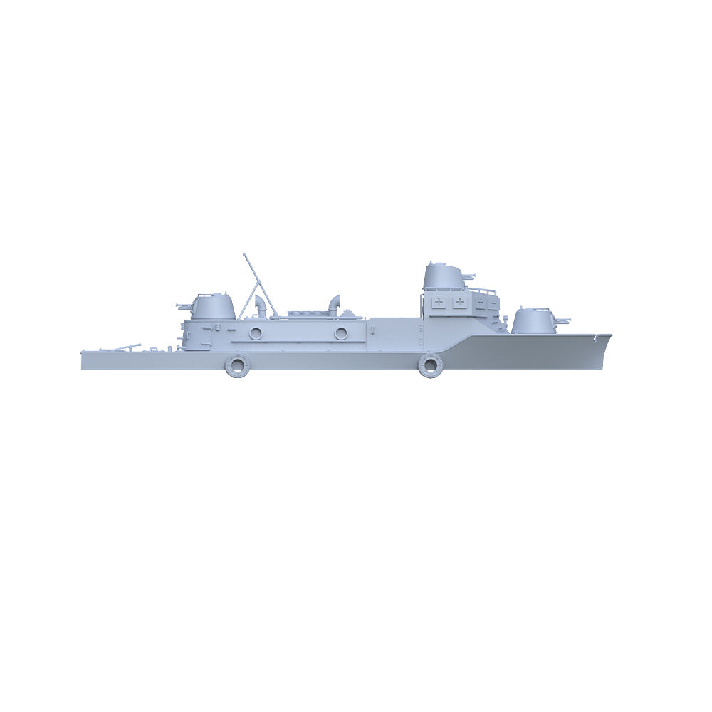 MRY-SFW SSC540 IJN Soukou-Tei Armored Gun Boat No.4 Water Line