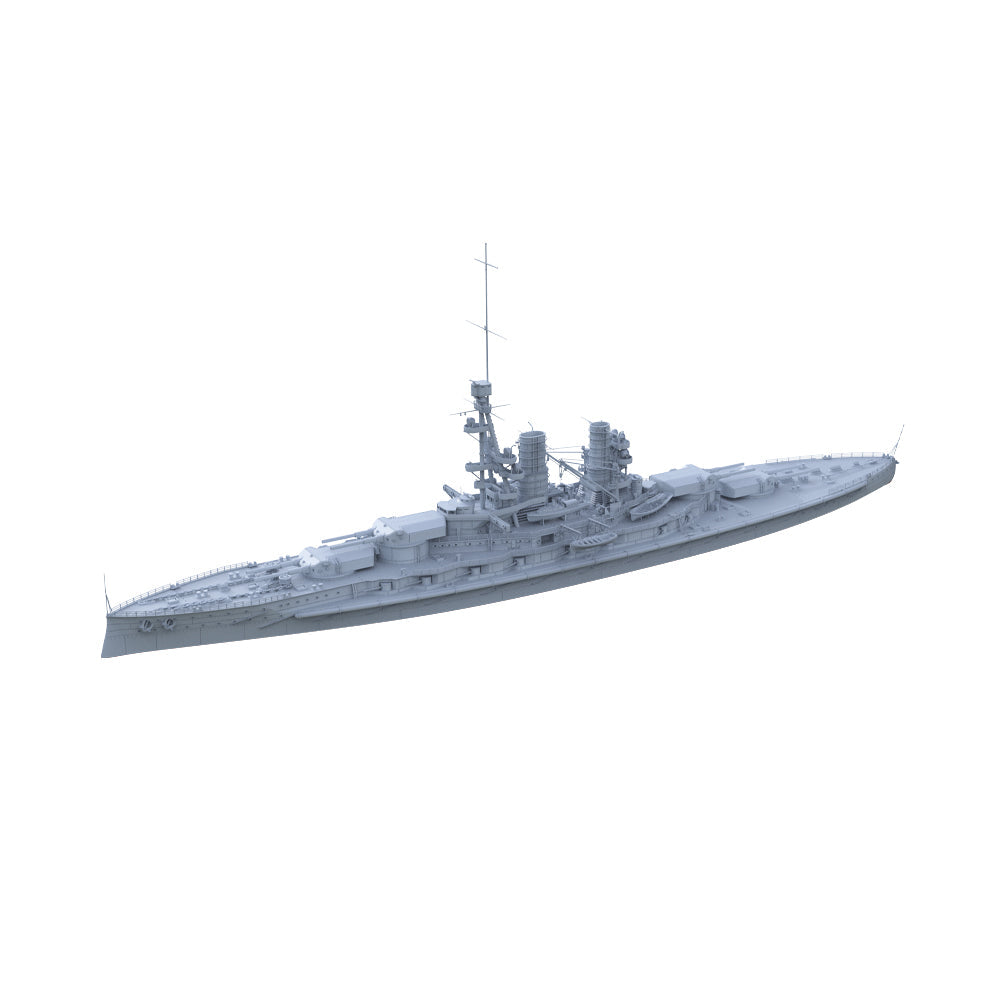 SSMODEL 588 Military Warship Model Kit German Navy Bayern battleship Secondary image
