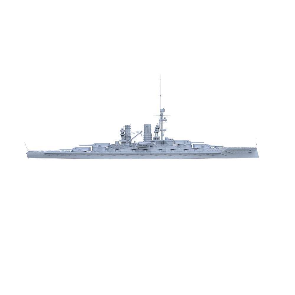 SSMODEL 588 Military Warship Model Kit German Navy Bayern battleship — detail view 4