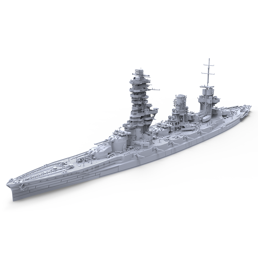 SSMODEL SSC702 Military Model Kit IJN FUSO 1944 Water Line — scale model kit