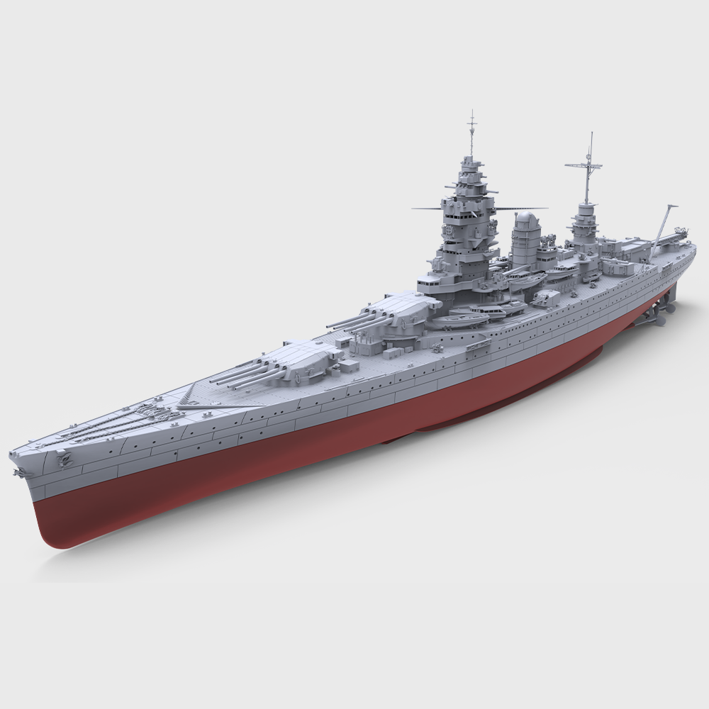 SSMODEL 703S Military Model Kit France Dunkerque-Class Battleship Dunkerque(1939) Full Hull Main image
