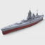 SSMODEL 703S Military Model Kit France Dunkerque-Class Battleship Dunkerque(1939) Full Hull