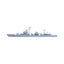 SSC178  Military Model CNS Jianghu II Class Frigate Water Line