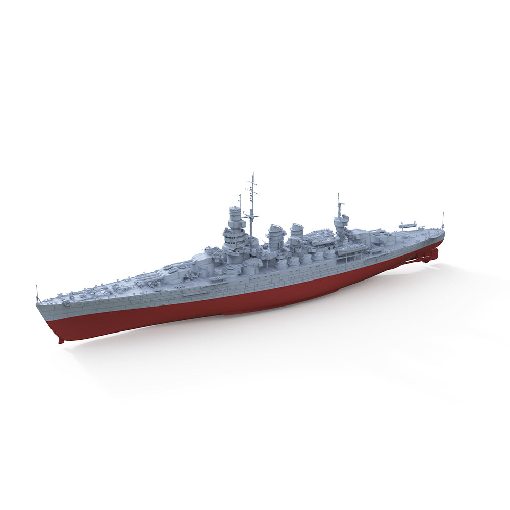 SSMODEL 545S Military Model Kit Italy CaioDuilio Battleship Full Hull Secondary image