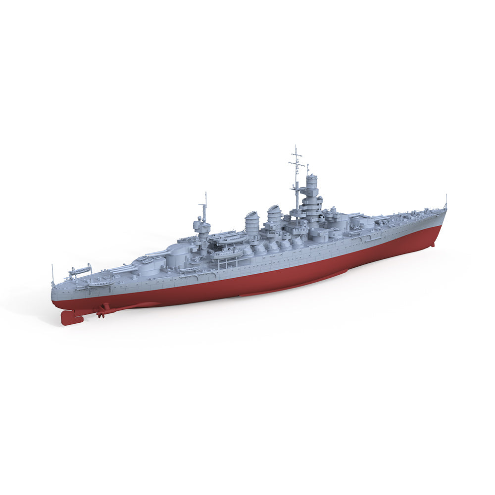 SSMODEL 545S Military Model Kit Italy CaioDuilio Battleship Full Hull — detail view 3