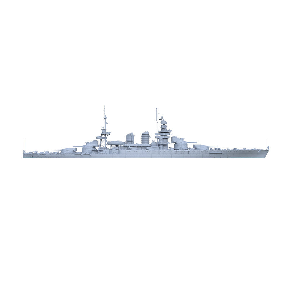 SSMODEL 546 Military Warship Model Kit Italy ConteDiCavour-class Battleship — detail view 4