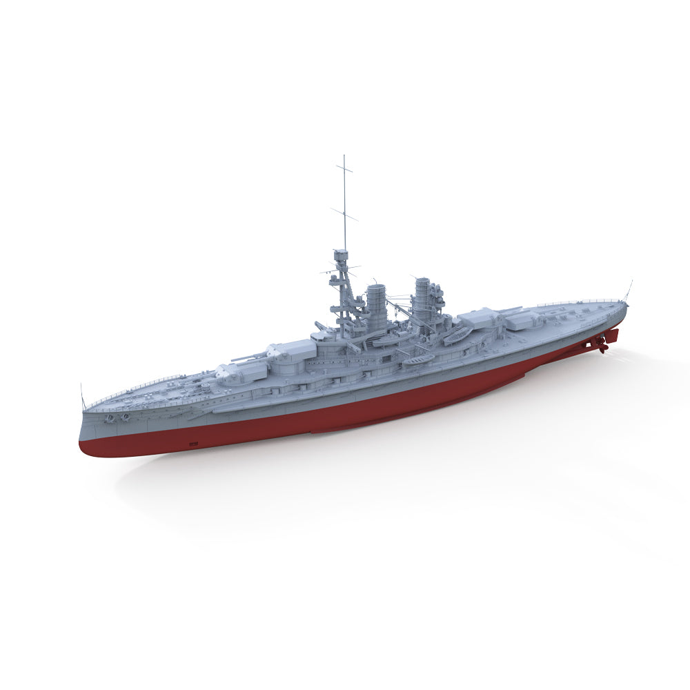 SSMODEL 588S Military Warship Model Kit German Navy Bayern battleship Secondary image