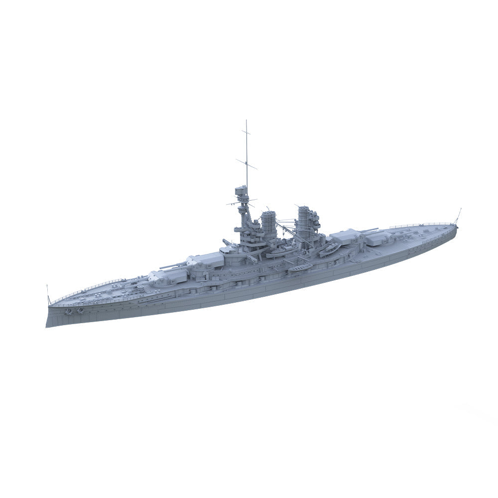 SSMODEL 589 Military Warship Model Kit German Navy Bayern class SMS Baden Main image