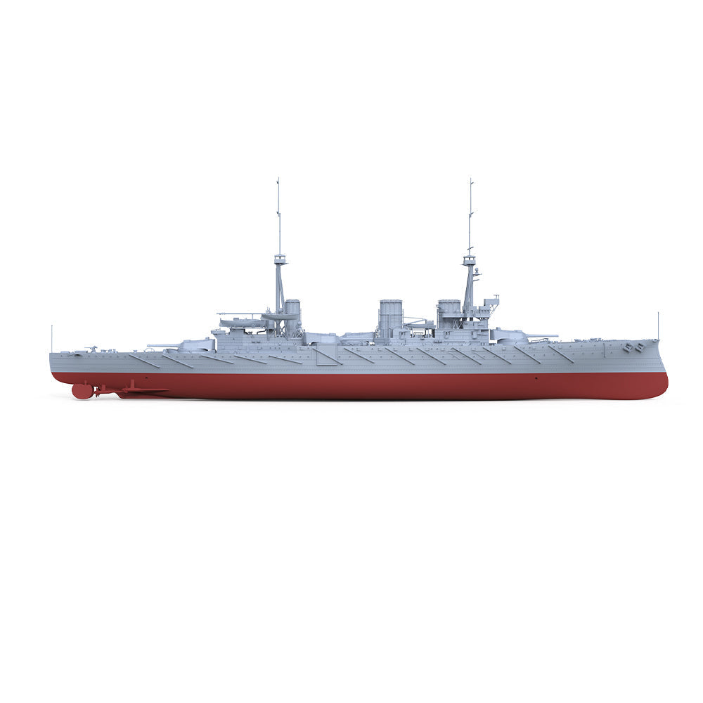 SSMODEL 593S Military Warship Model Kit HMS Invincible Battlecruiser — detail view 4