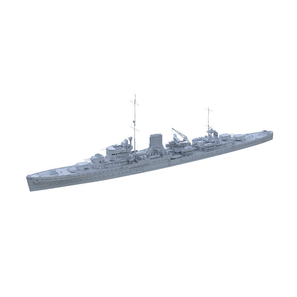 SSMODEL SSC602 Military Warship Model Kit Royal New Zealand Navy HMNZS Leander 1942 Light Cruiser