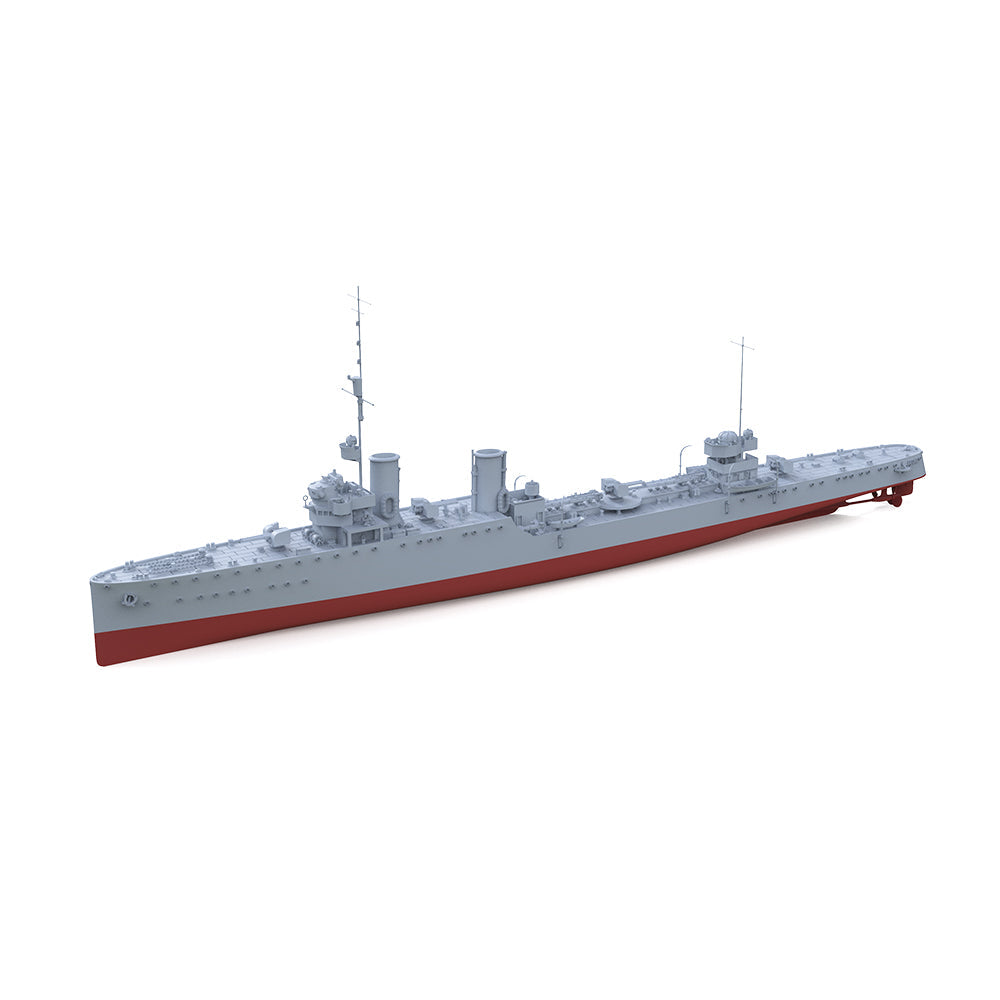 SSMODEL 605S Military Warship Model Kit Italy Leone-Class 1938 Destroyer Full Hull Secondary image