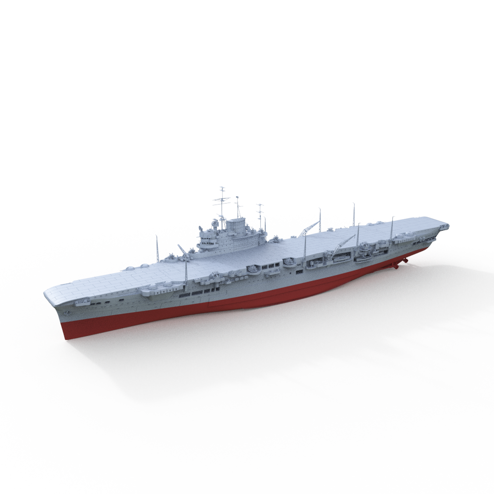 SSMODEL 609S Military Model Kit Britain Indomitable Aircraft Carriers Secondary image
