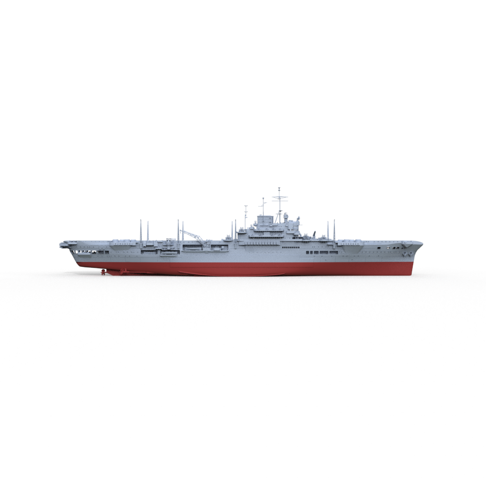 SSMODEL 609S Military Model Kit Britain Indomitable Aircraft Carriers Main image